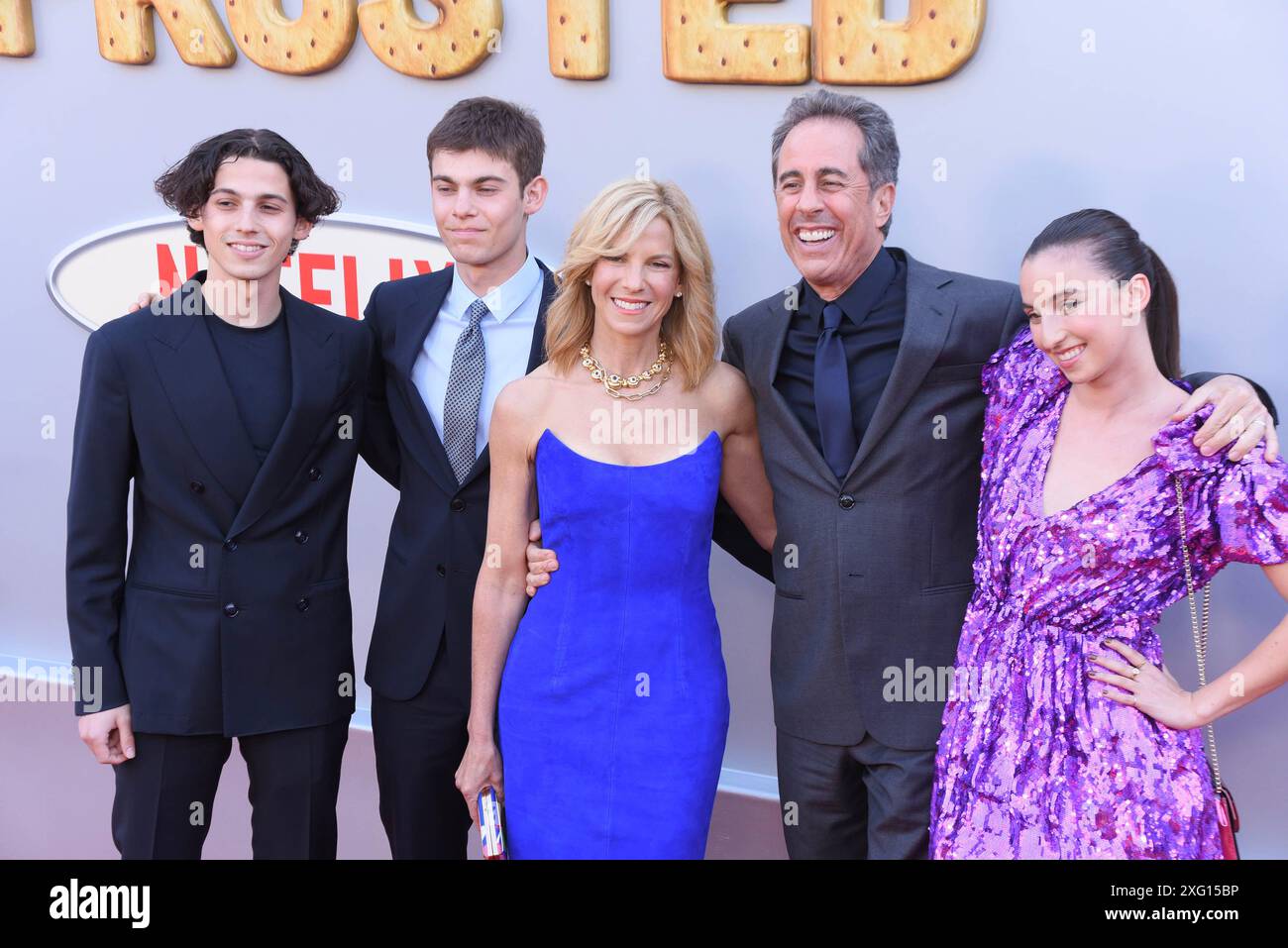 Hollywood, CA USA - April 30, 2024: Shepherd Seinfeld, Jessica Seinfeld