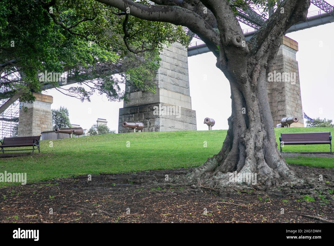 Dawes Point Battery, tourist attraction of former artillery