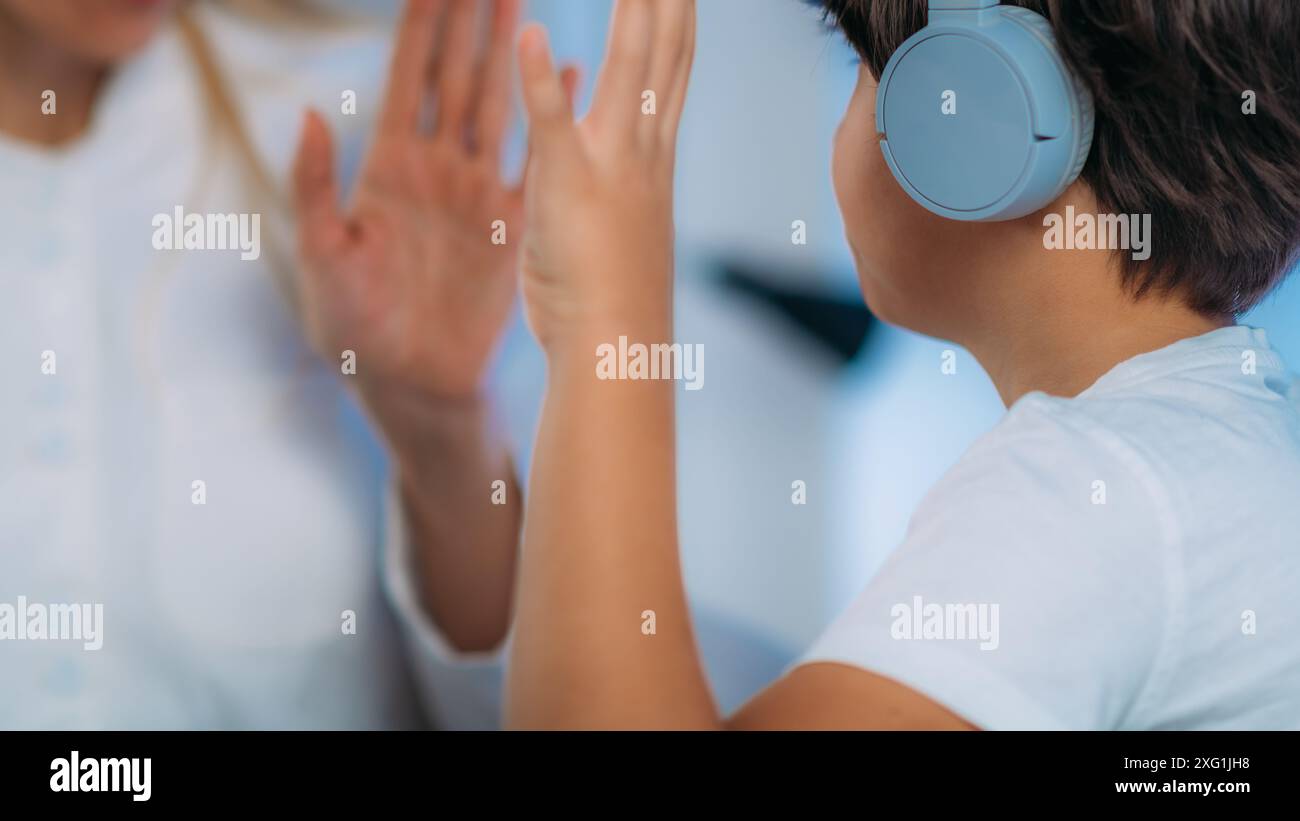 Hearing test for children stock photo alamy
