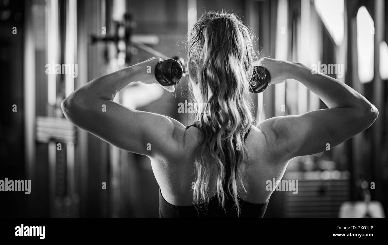 Exercise Black and White Stock Photos & Images - Alamy