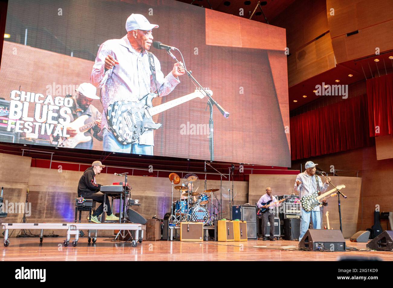 Chicago Blues Fest 2024 June 6-9 in Millennium park, Pritzker Pavilion ...