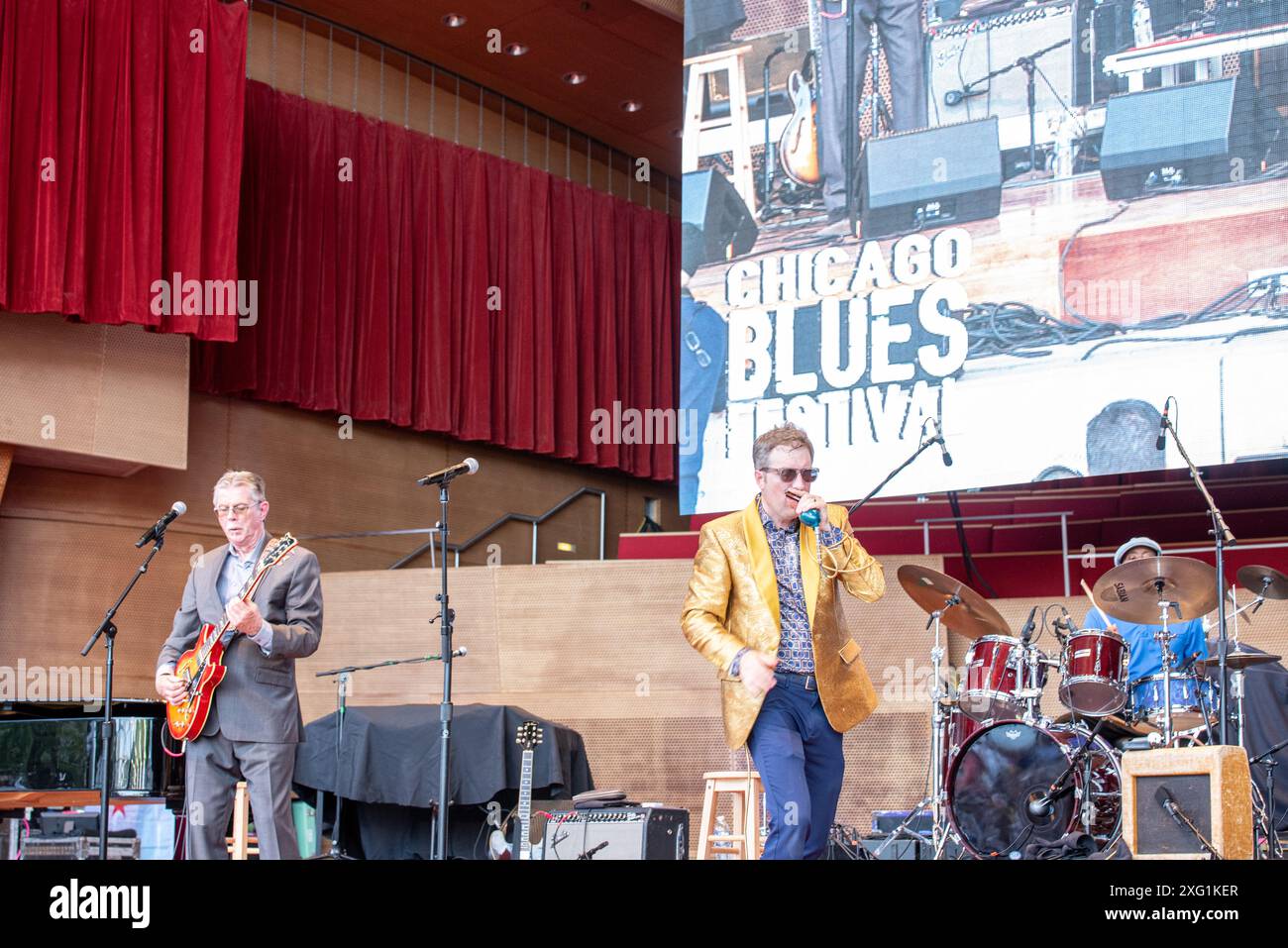 Chicago Blues Fest 2024 June 6-9 in Millennium park, Pritzker Pavilion ...