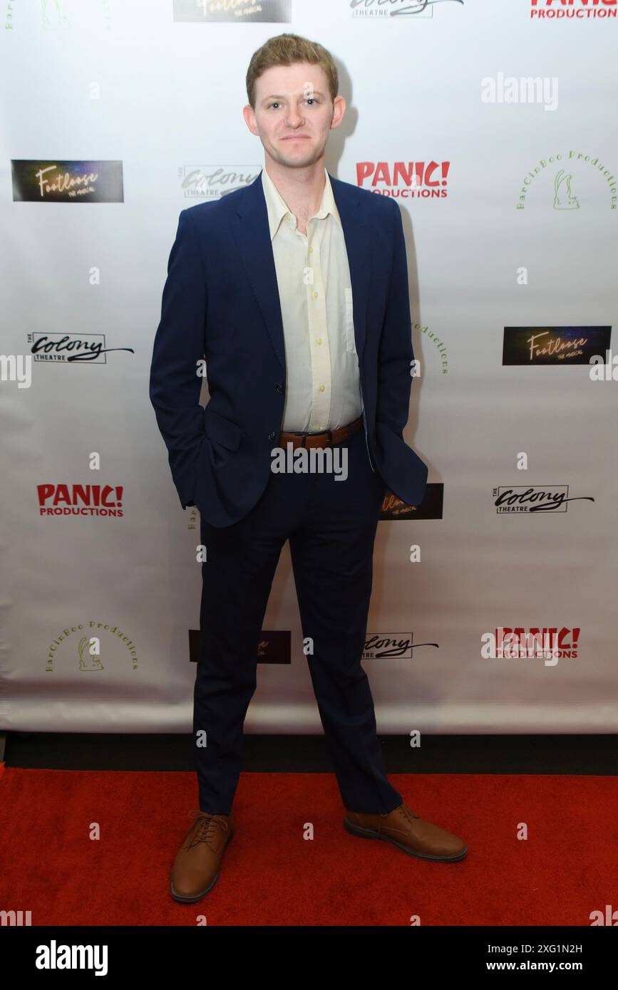 Burbank, CA USA - March 2, 2024: Michael Riskin attends the opening ...