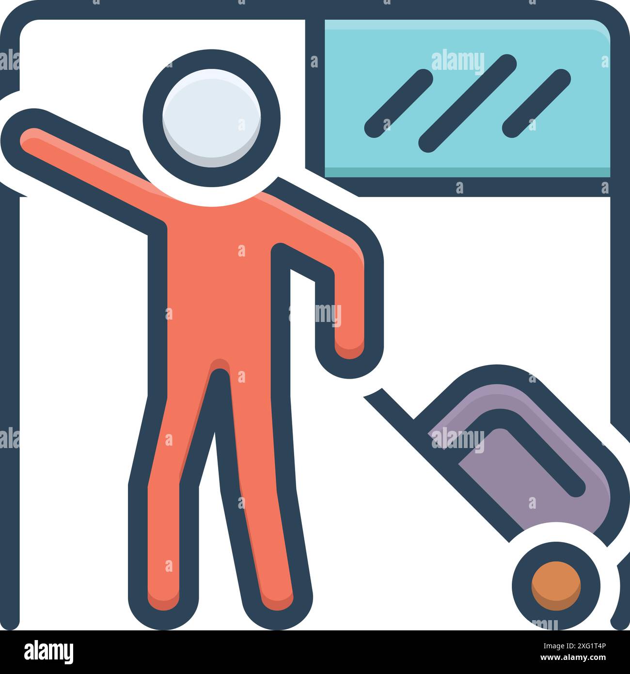 Icon for traveller,passenger Stock Vector Image & Art - Alamy