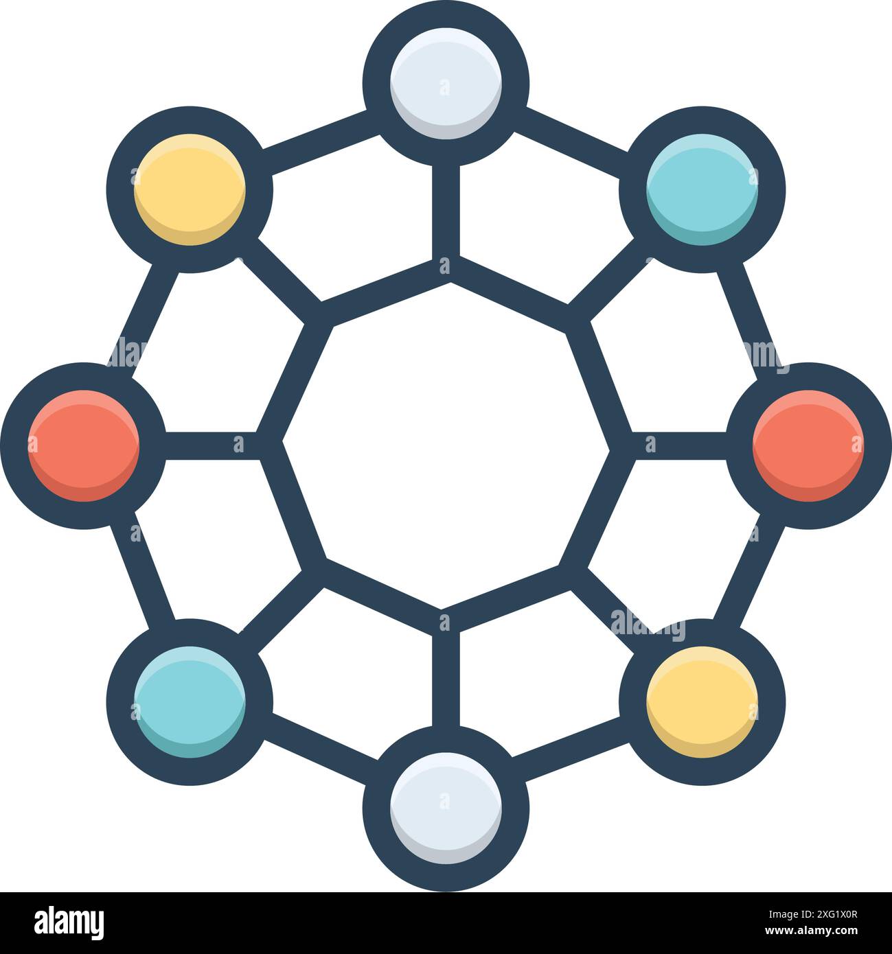 Hub circle logo Cut Out Stock Images & Pictures - Alamy