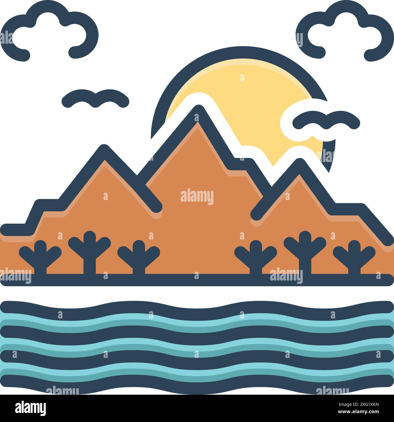 Icon for adventures,scene Stock Vector Image & Art - Alamy
