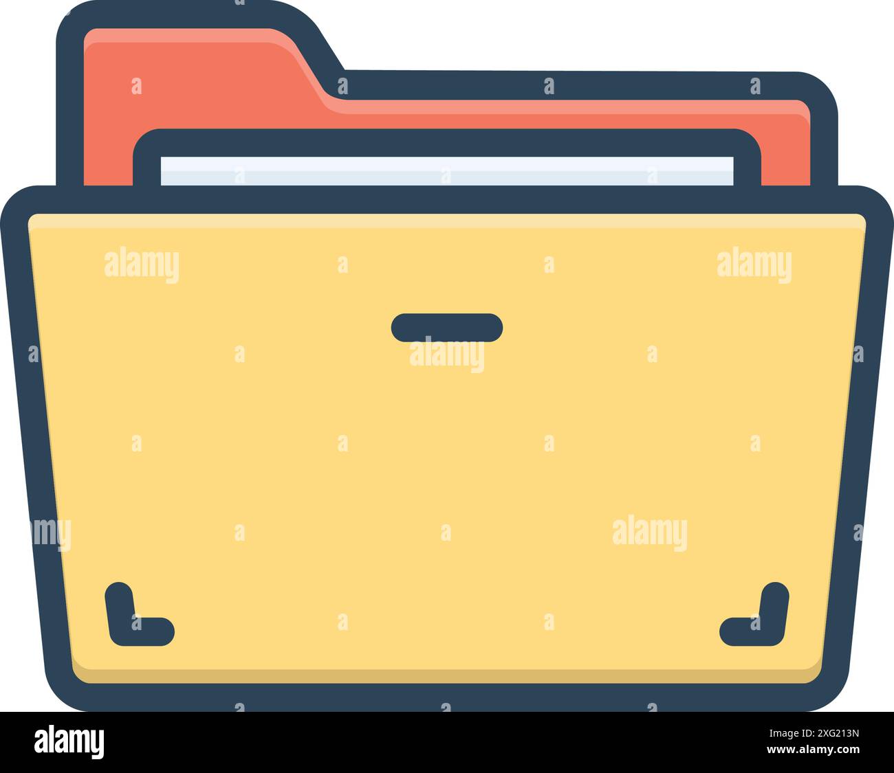 Icon for folder file stock vector image art alamy