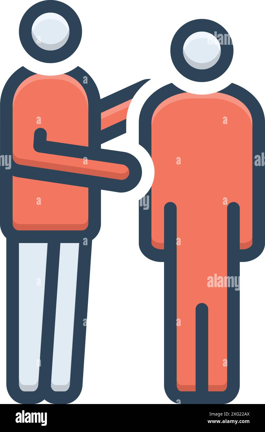 Icon for introduce,familiarize Stock Vector Image & Art - Alamy