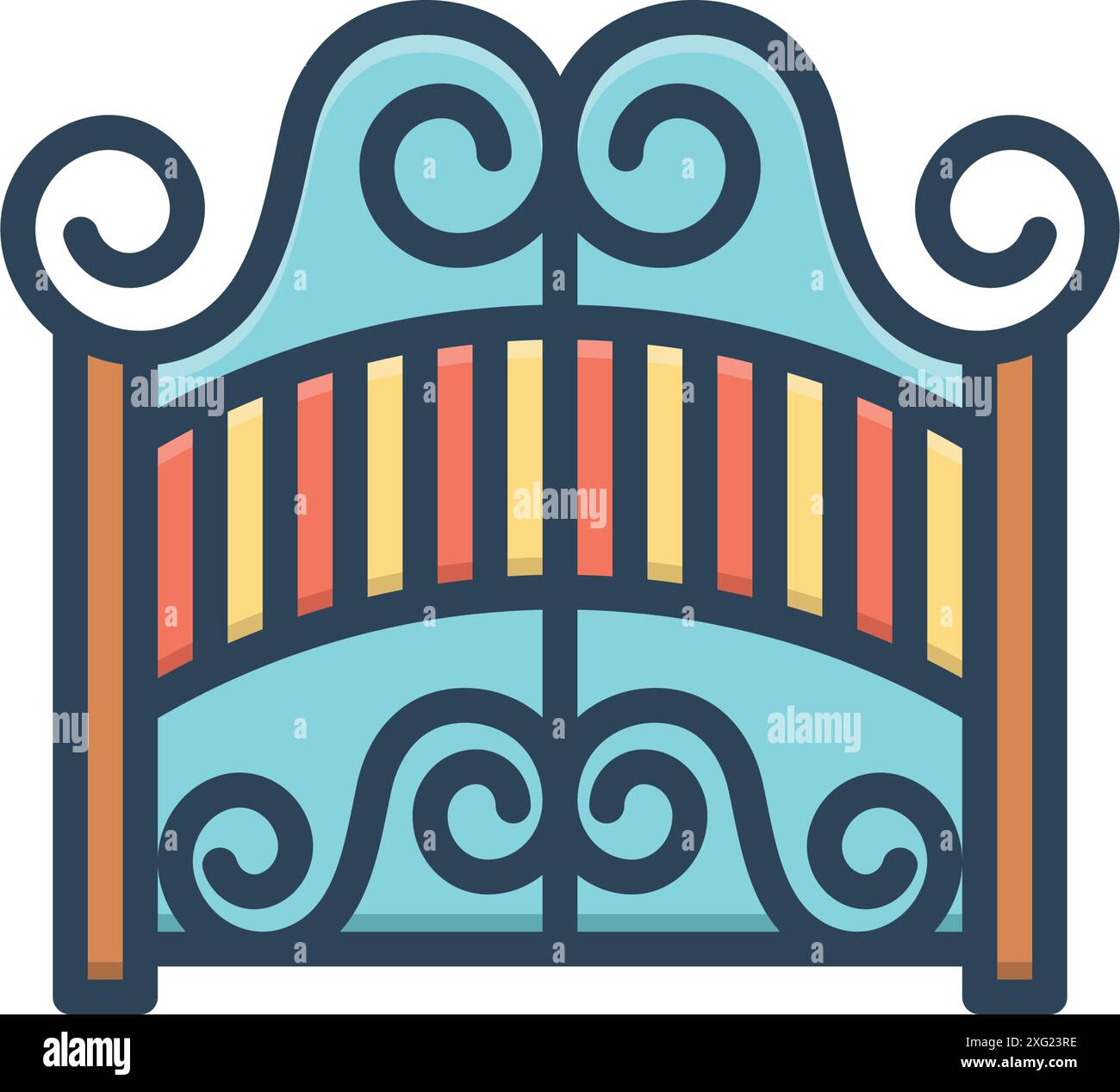 Gates Stock Vector Images - Alamy