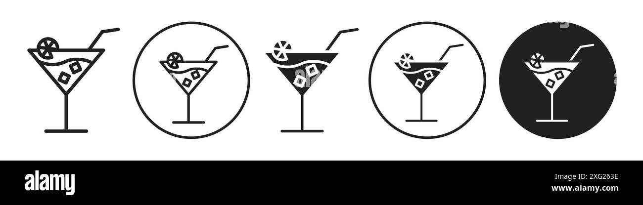 Mojito icon vector set collection for web vector set collection for app ...