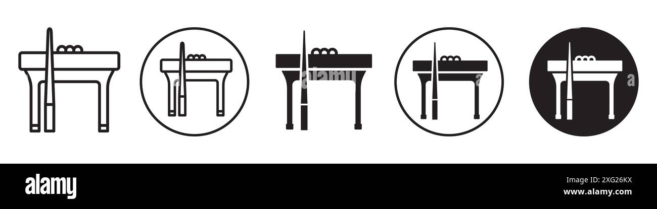 Pool Table Icon vector set collection for web vector set collection for ...