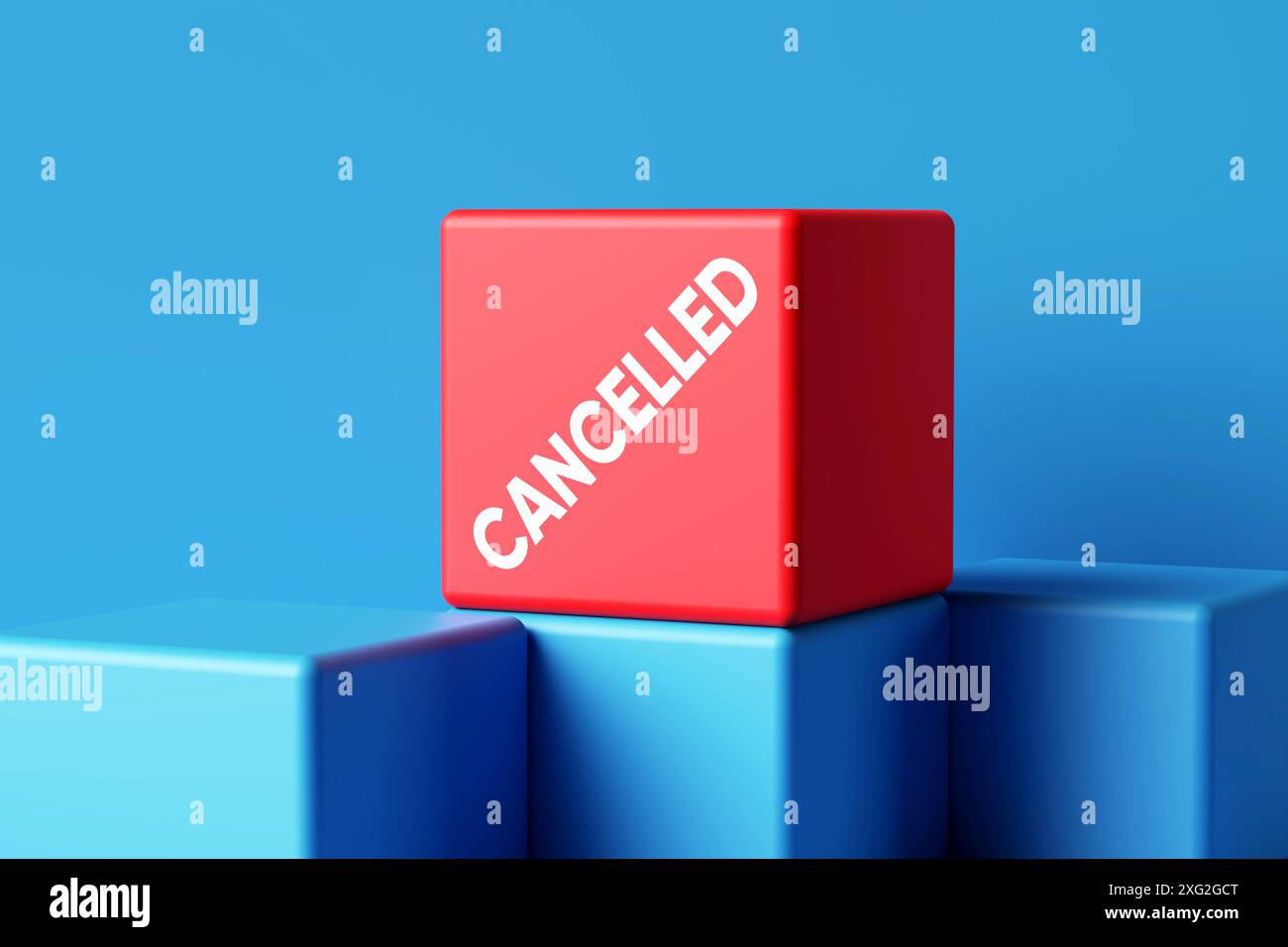 the-word-cancelled-on-colorful-cubes-with-blue-background-announcement