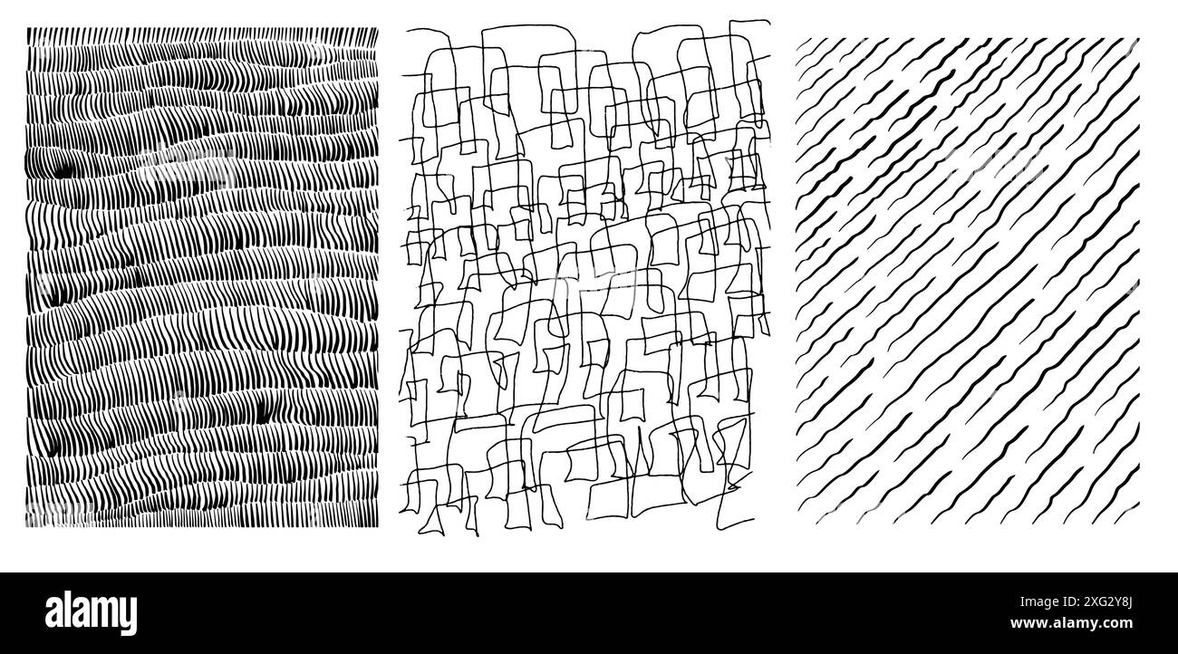Doodle crosshatch hand drawn Stock Vector Images - Alamy