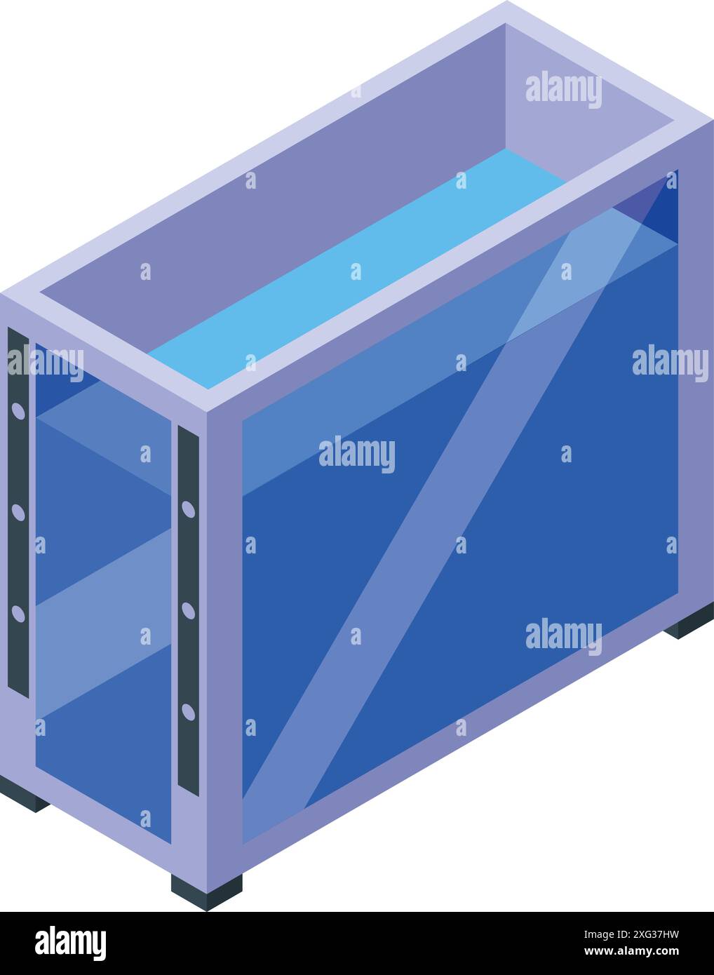 Luxury home fish tank Stock Vector Images - Alamy