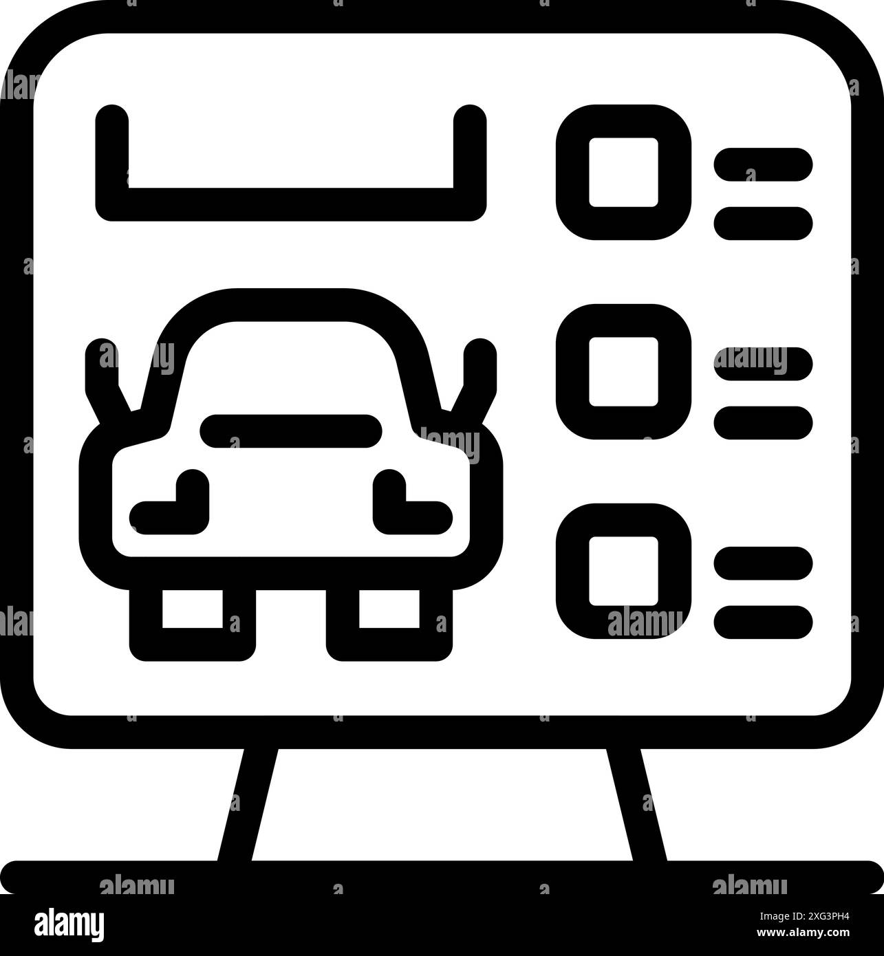 Online car dealership website showing a vehicle choosing interface for