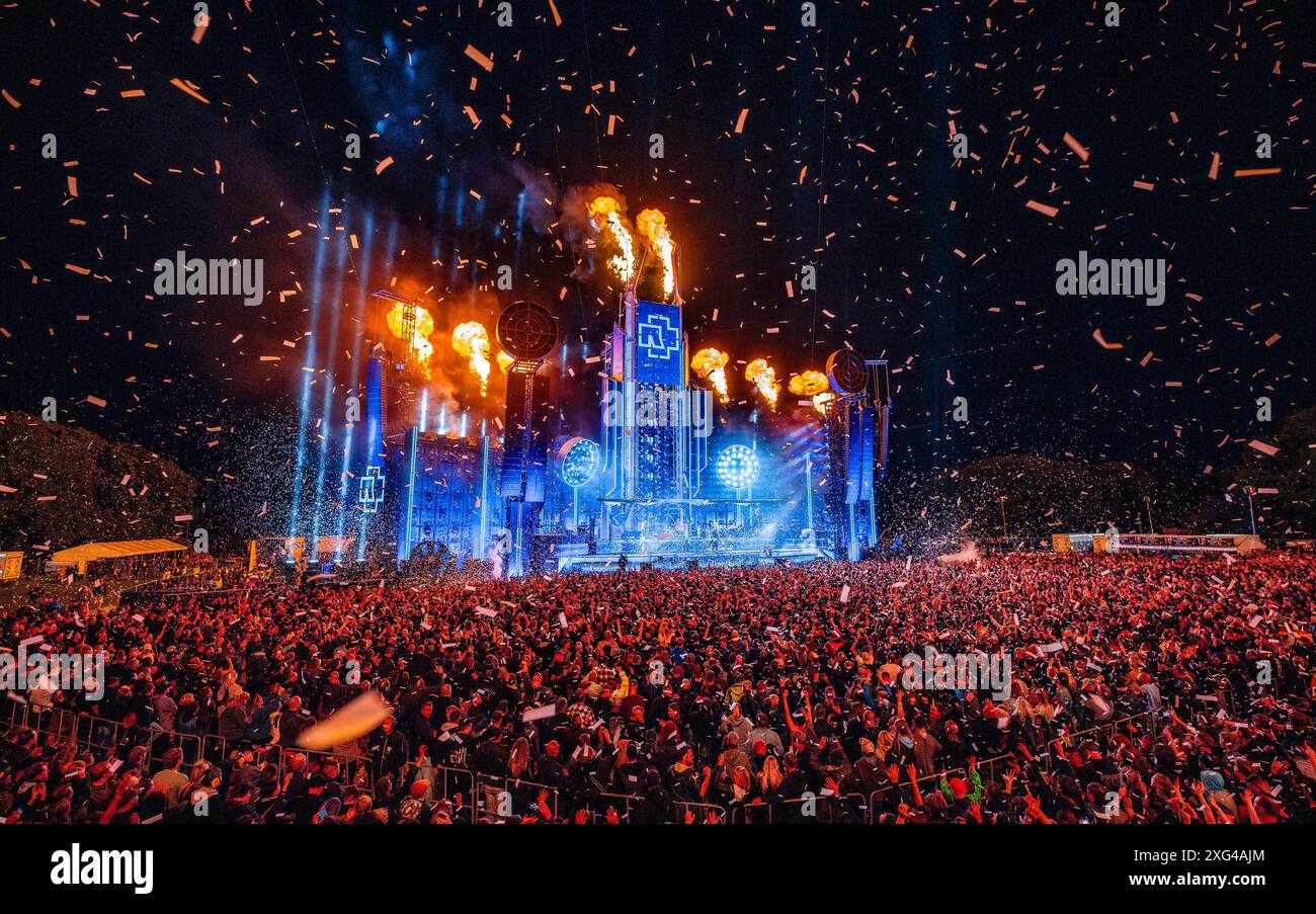 Copenhagen, Denmark. 05th, Juli 2024. The German industrial metal band