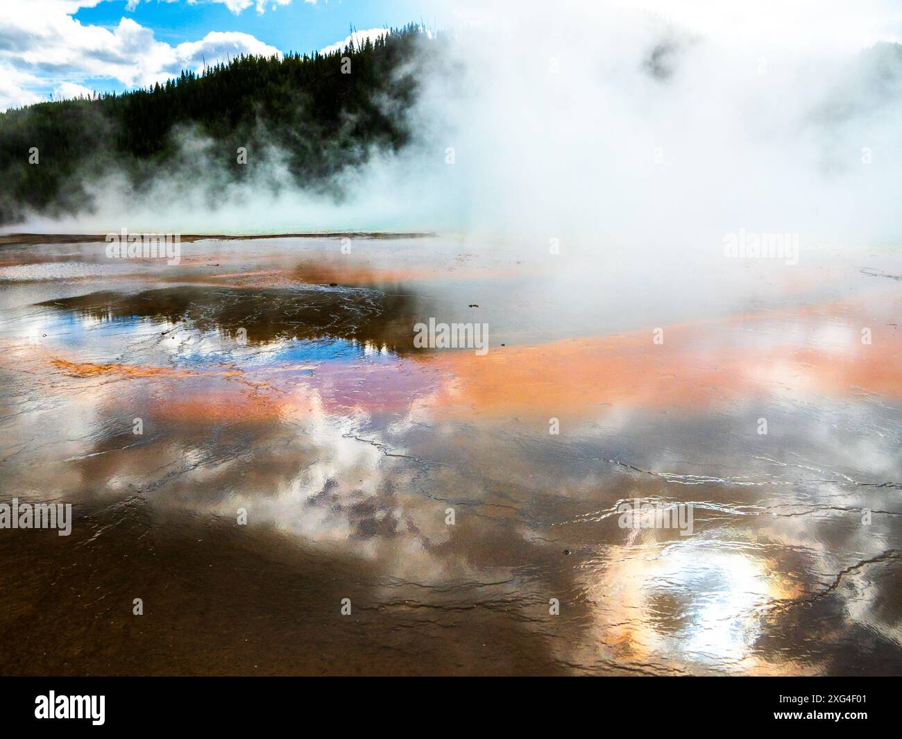 Sitting atop a massive super volcano, Yellowstone National Park is home ...