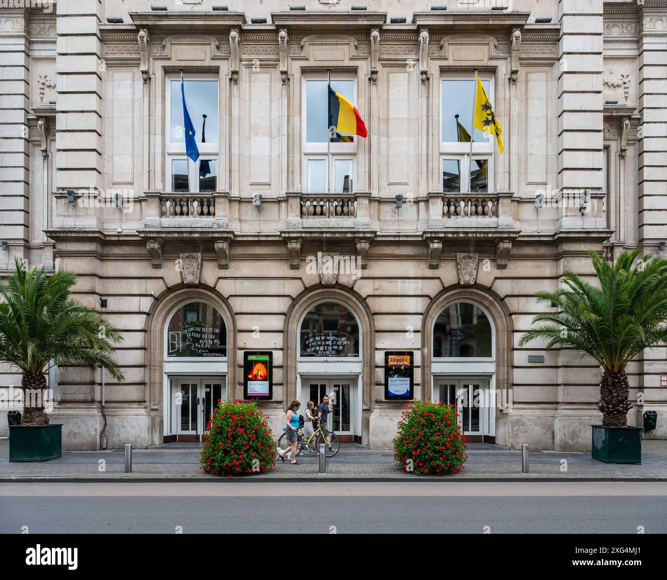 Leuven, Flanders, Belgium, June 30 2024 - The 30CC Schouwburg or