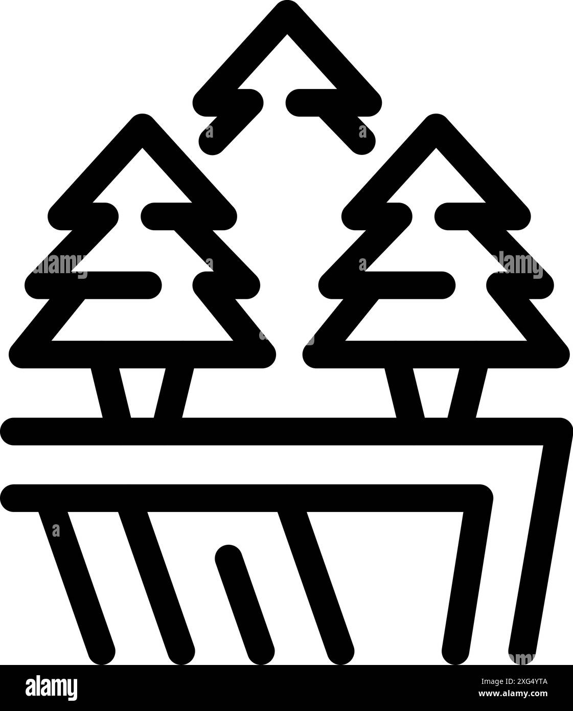 The edge of a slope Black and White Stock Photos & Images - Alamy