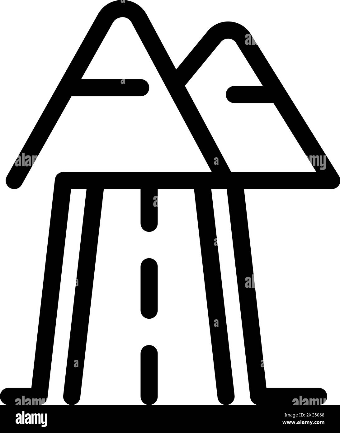 Range road sign Black and White Stock Photos & Images - Alamy