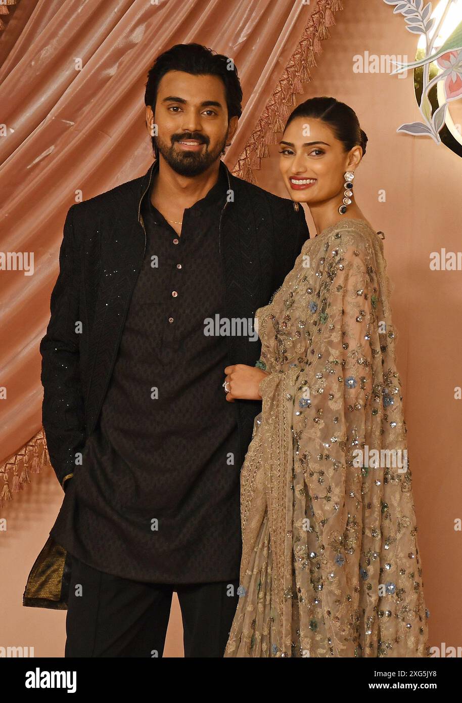 Mumbai, India. 05th July, 2024. Indian cricketer KL Rahul poses for a ...