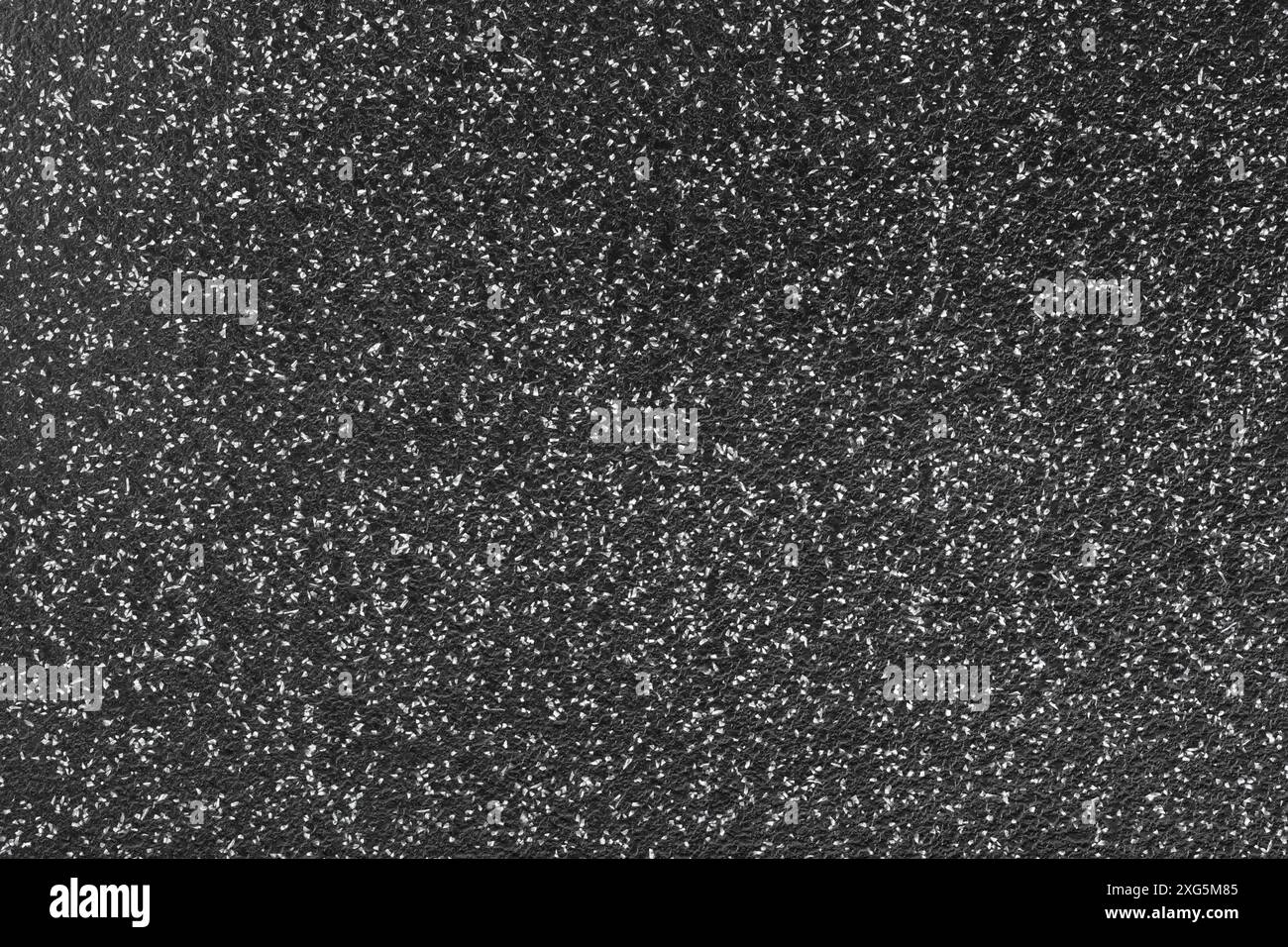 Black textured vinyl background. Full frame Stock Photo