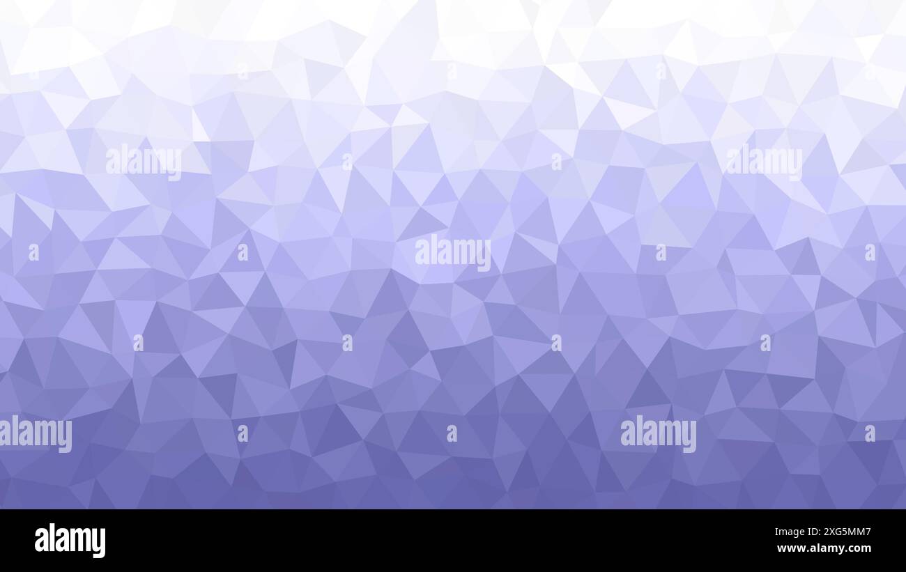 Purple white low poly abstract gradient background Stock Photo