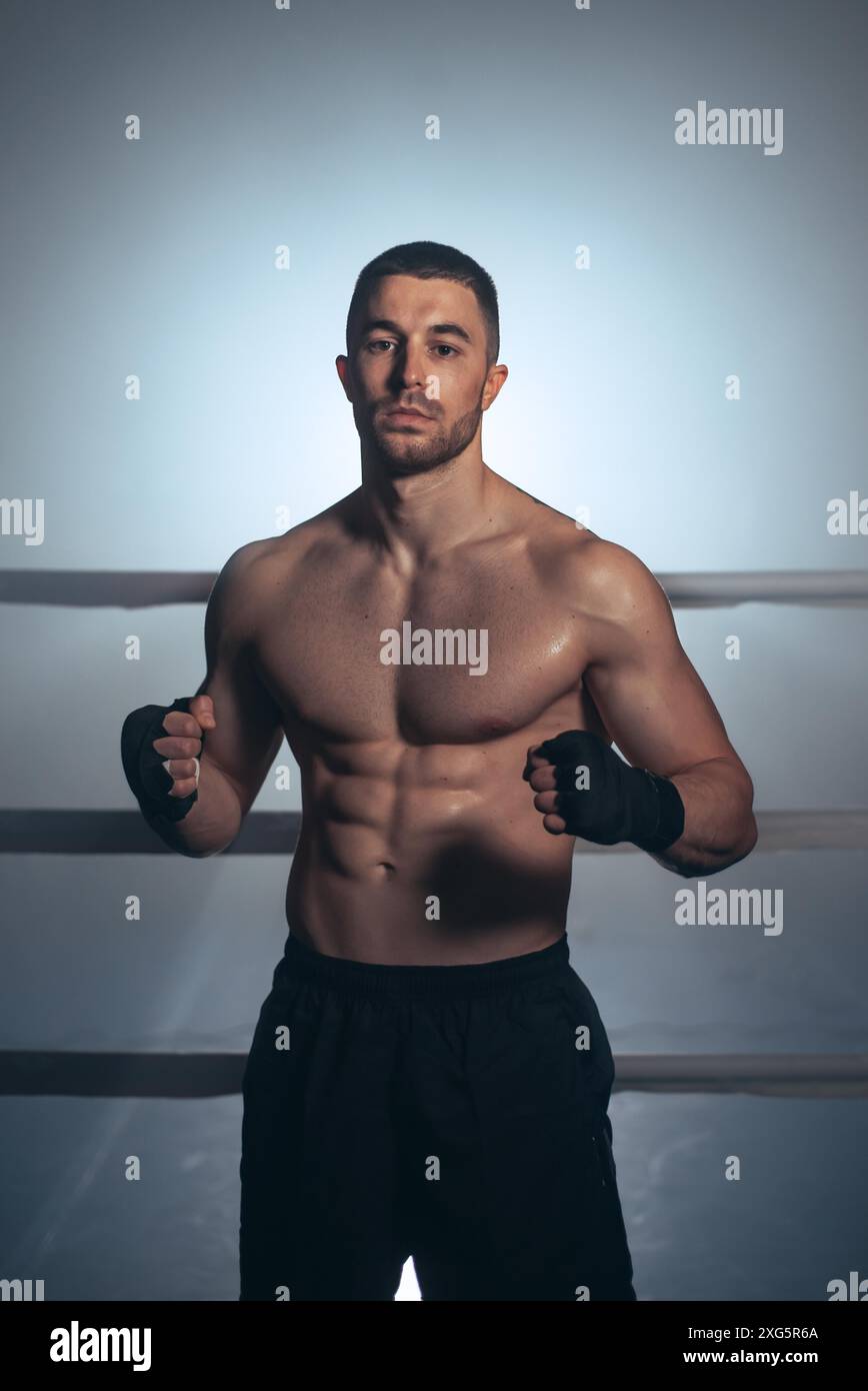 Boxer man hi-res stock photography and images - Alamy