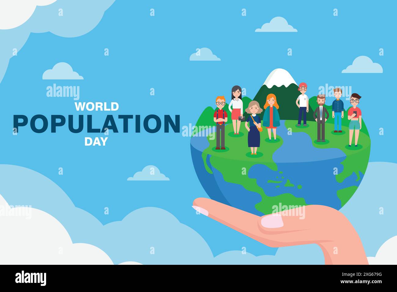 World Population Signs
