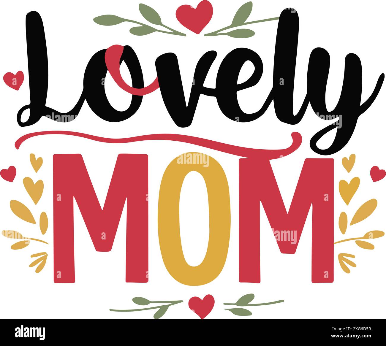 HAPPY MOM DAY 2024 TSHIRT DESIGN Stock Vector Image & Art Alamy