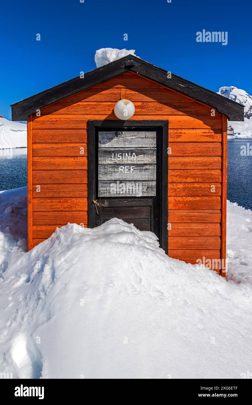 Argentina Brown Research Station, Paradise Harbour, Antarctica ...