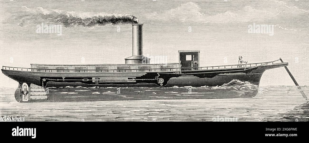 Vintage steam boat hi-res stock photography and images - Alamy