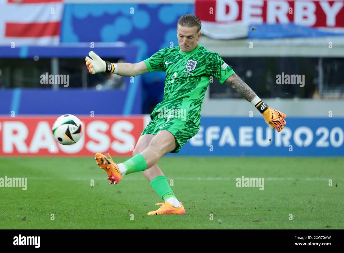 England goalkeeper Jordan Pickford during the UEFA Euro 2024, Quarter ...