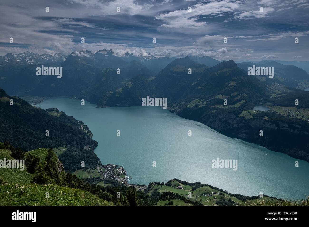 Stoos View Stoosbahn in switzerland hi-res stock photography and images - Alamy