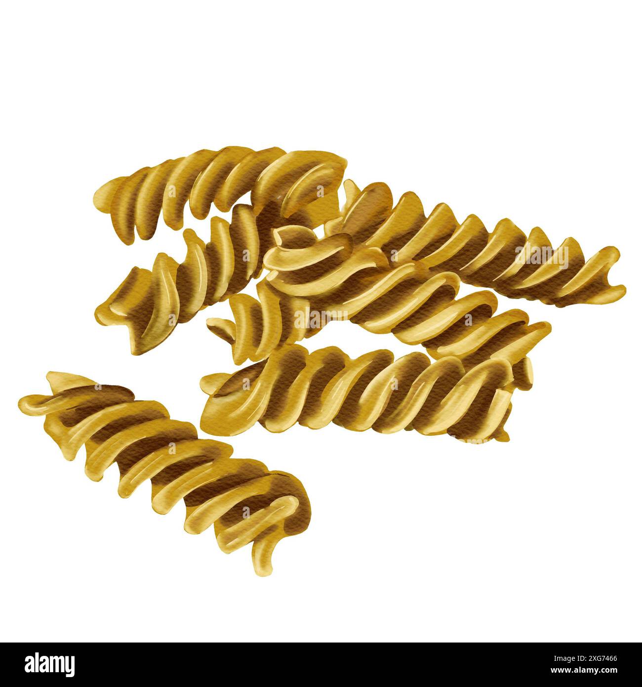 Speral Italian classic pasta fusilli Cut Out Stock Images & Pictures - Alamy