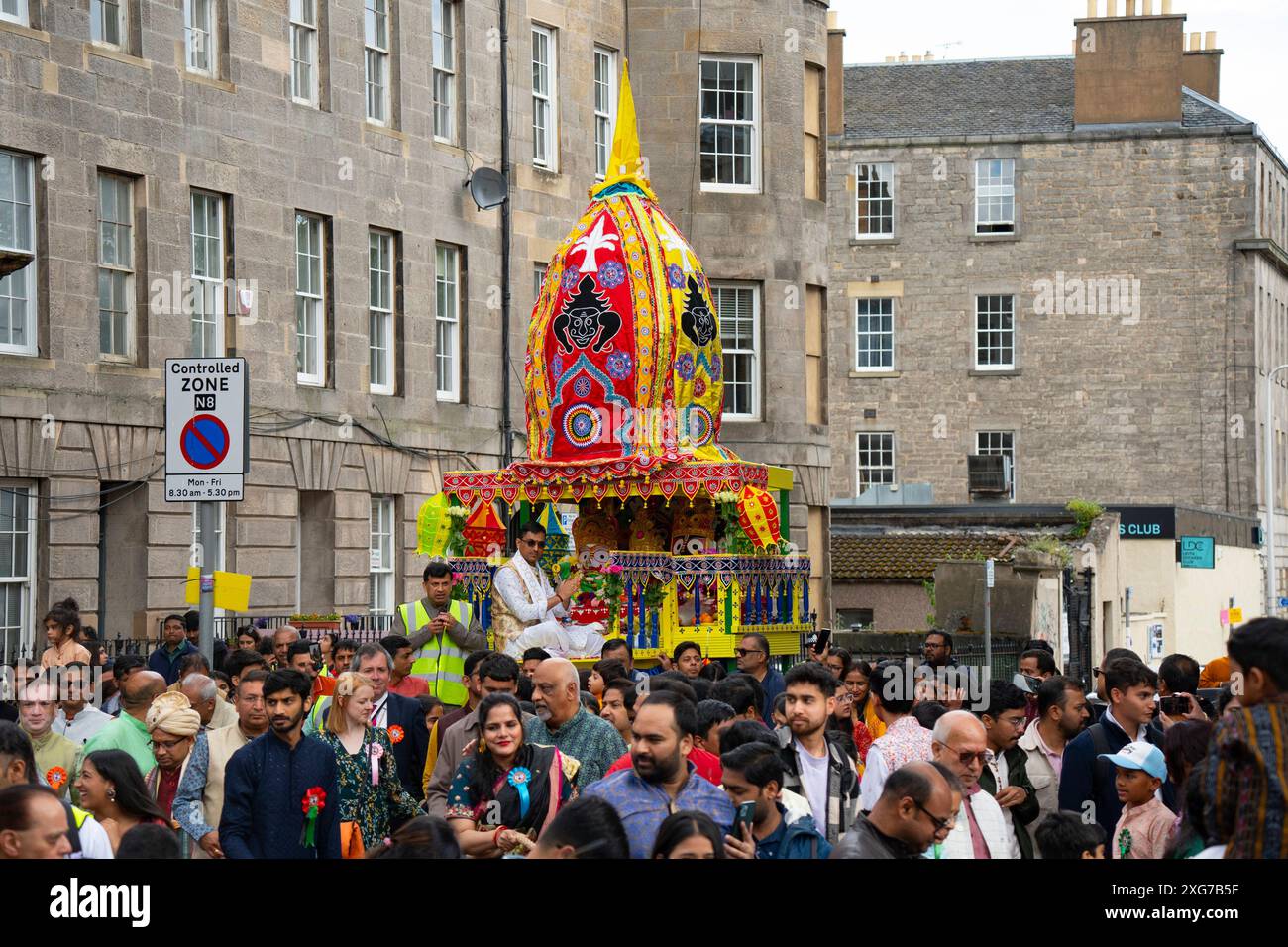 edinburgh-scotland-uk-7th-july-2024-edinburgh-hindu-community