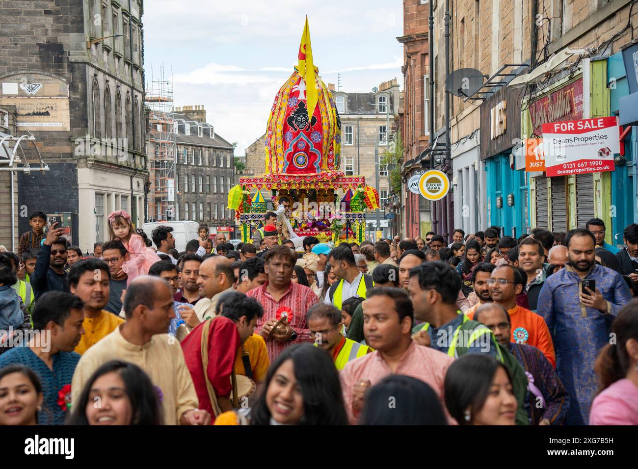 edinburgh-scotland-uk-7th-july-2024-edinburgh-hindu-community