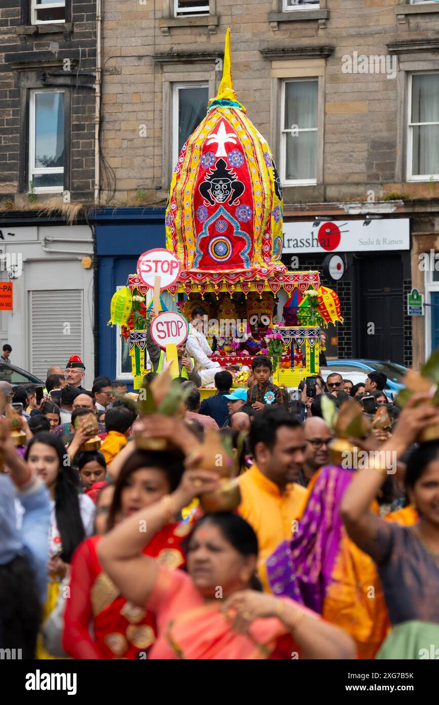 edinburgh-scotland-uk-7th-july-2024-edinburgh-hindu-community
