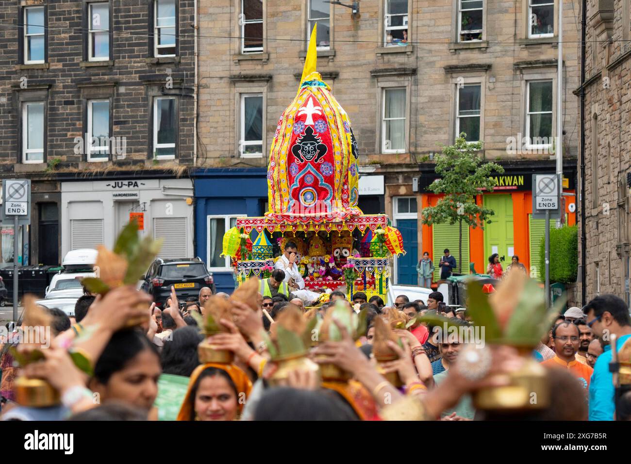 Edinburgh Scotland UK 7th July 2024 Edinburgh Hindu Community edinburgh-scotland-uk-7th-july-2024-edinburgh-hindu-community