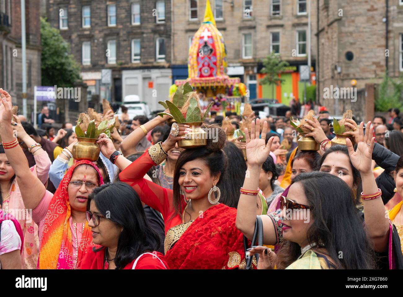 edinburgh-scotland-uk-7th-july-2024-edinburgh-hindu-community