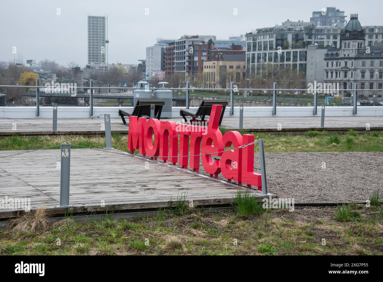 Montreal City Sign