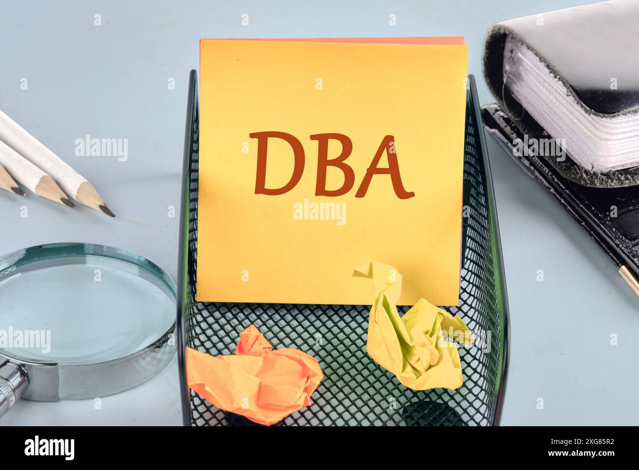 Dba alphabet hi-res stock photography and images - Alamy