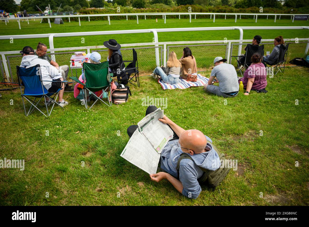 Hamburg, Germany. 07th July, 2024. Horse racing Idea Derby Meeting