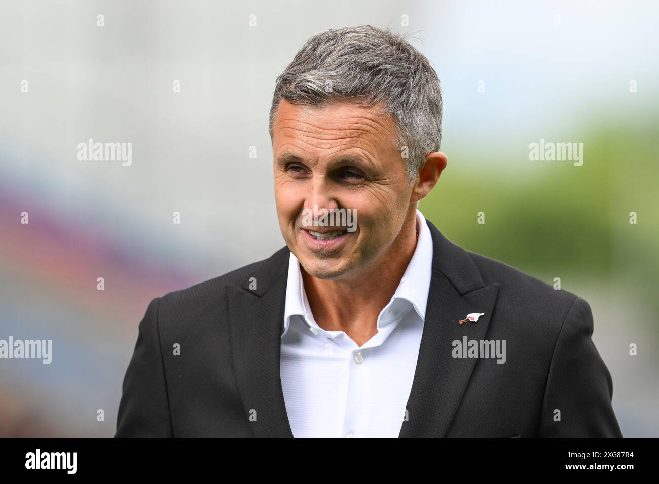 Paul Rowley Head Coach of Salford Red Devils after the Betfred Super League Round 16 match Salford Red Devils vs Hull FC at Salford Community Stadium, Eccles, United Kingdom, 7th July 2024 (Photo by Craig Thomas/News Images) in, on 7/7/2024. (Photo by Craig Thomas/News Images/Sipa USA) Credit: Sipa USA/Alamy Live News Stock Photo