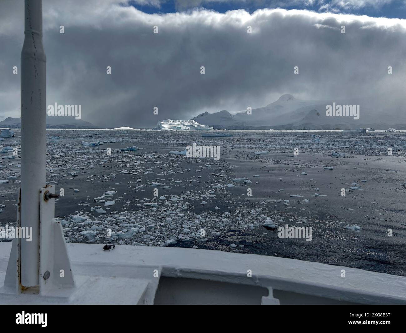 Views around northern tip of Anvers Island, Antarctic Peninsular Stock ...