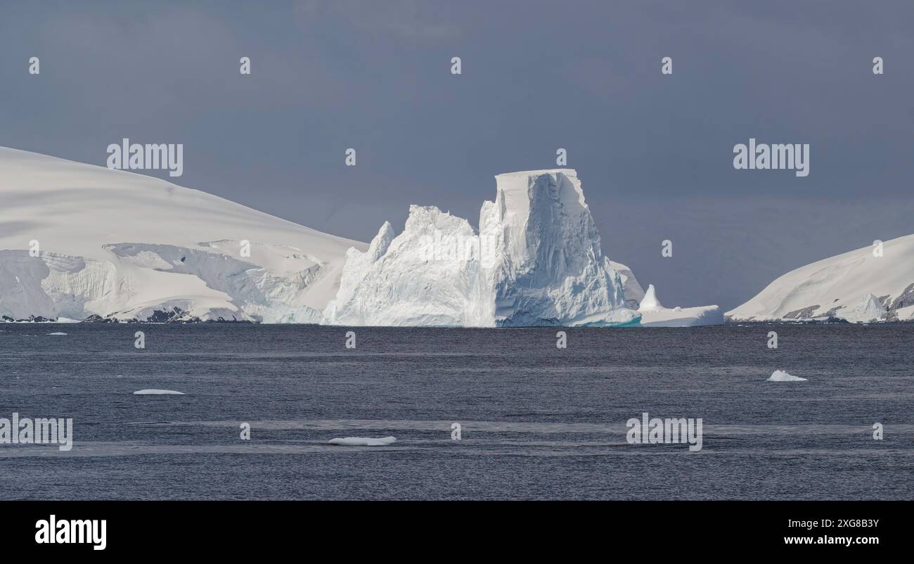 Views around northern tip of Anvers Island, Antarctic Peninsular Stock ...