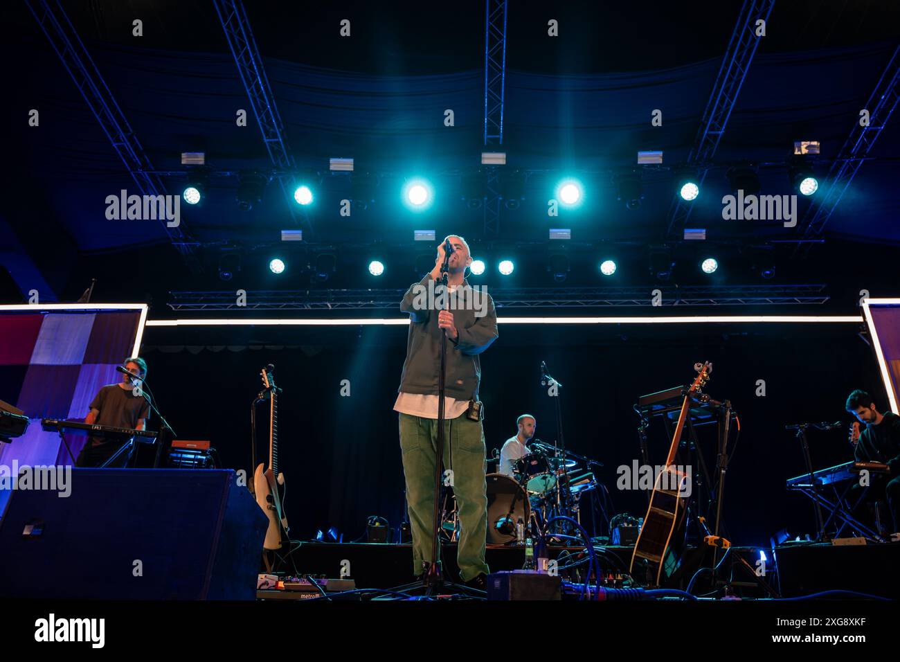 Roskilde, Denmark. 05th, July 2024. The American indie rock band Amen