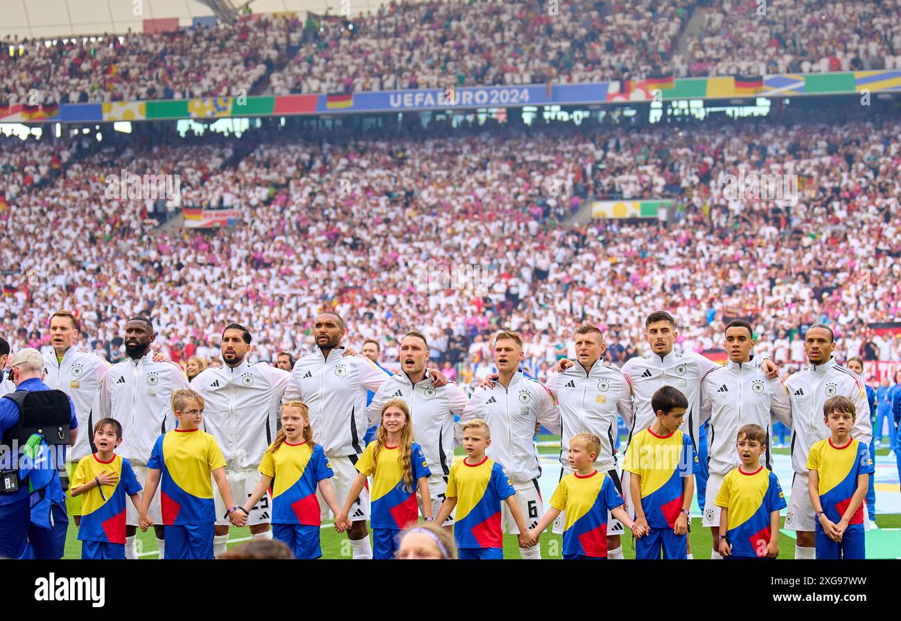 Manuel NEUER, DFB 1 goalkeeper, Antonio Rüdiger, Ruediger, DFB 2 Emre ...