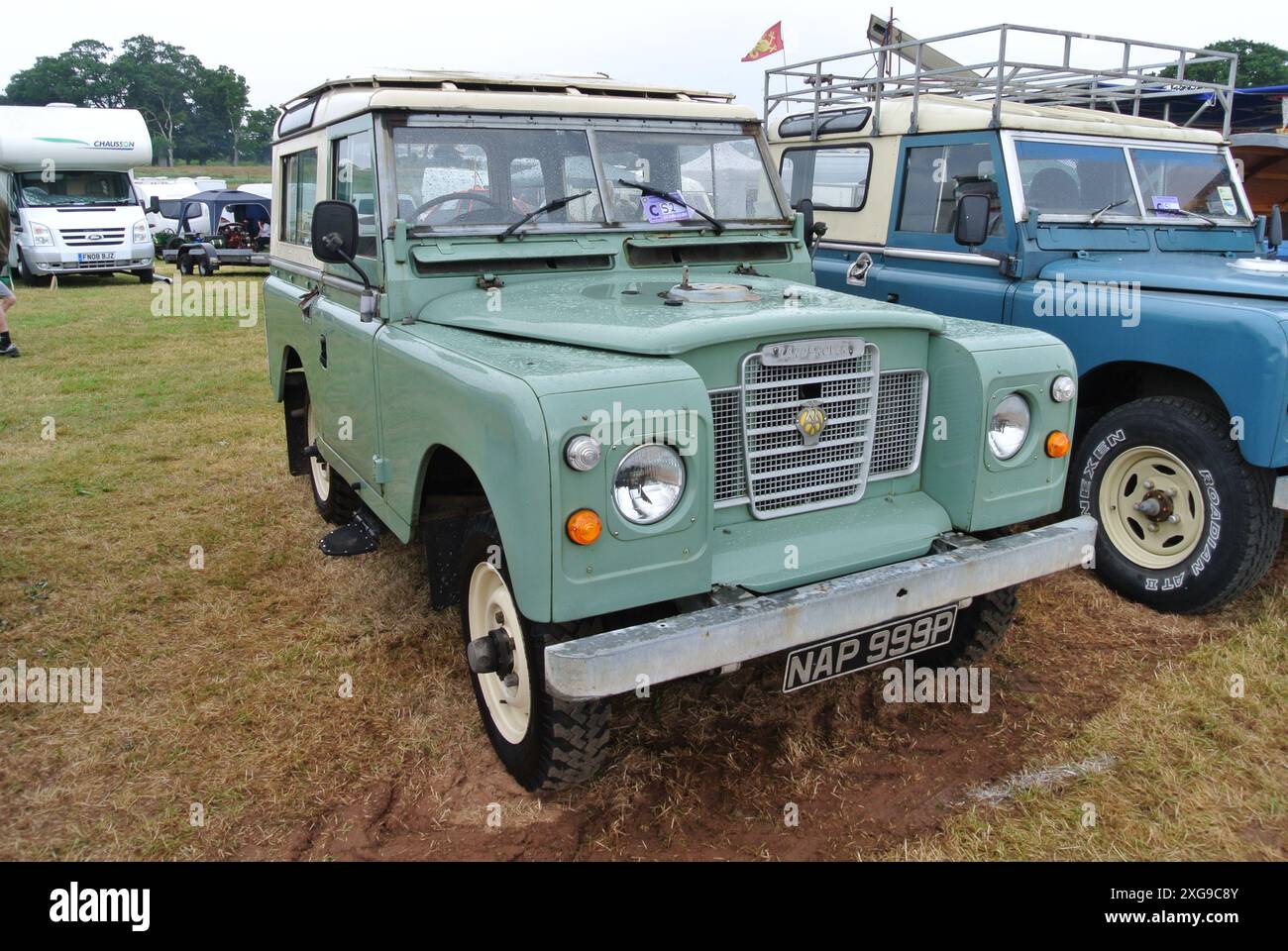 Vintage land rover series iii hi-res stock photography and