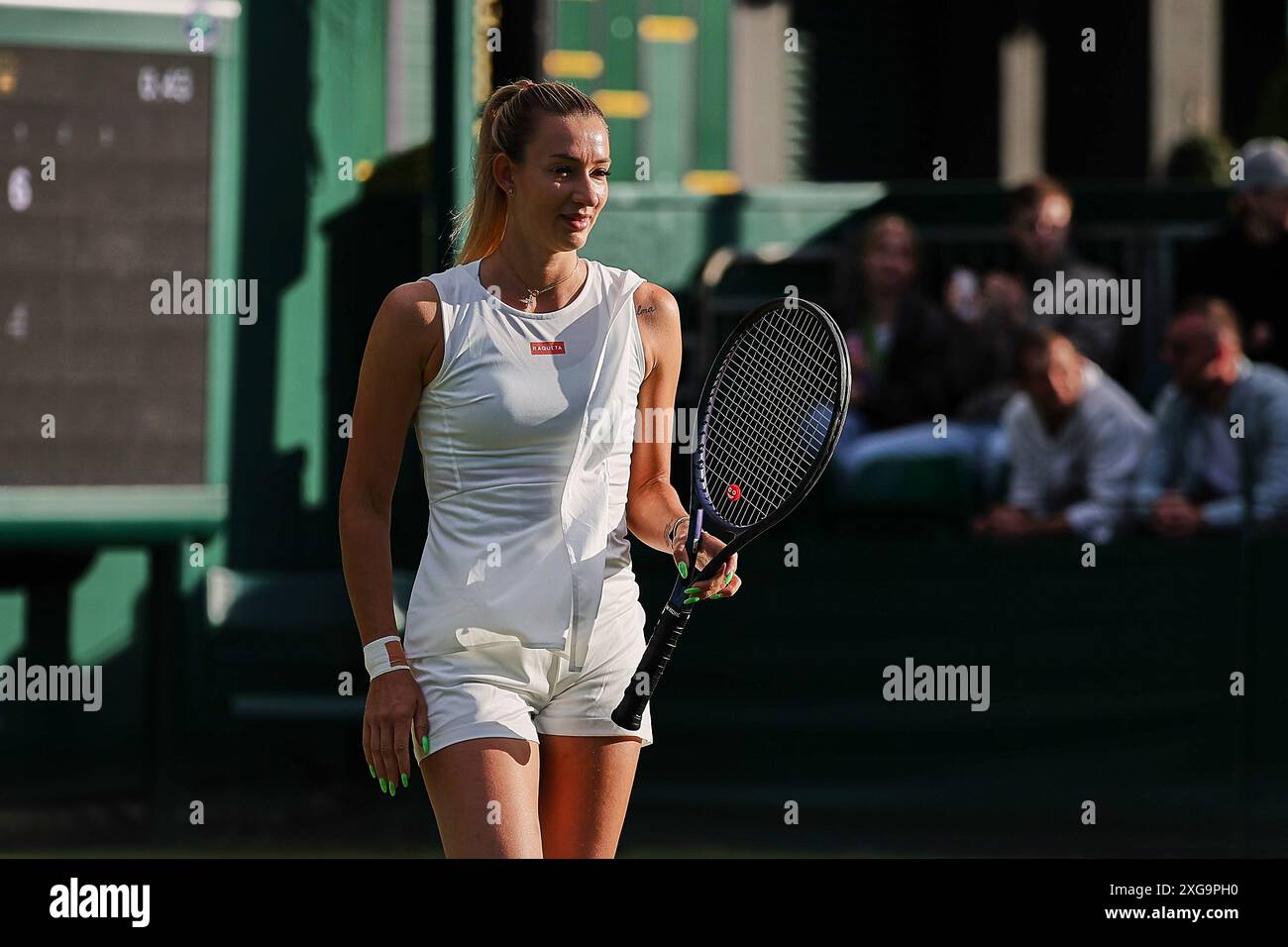 July 7, 2024, London, London, Great Britain: Yana Sizikova on court ...